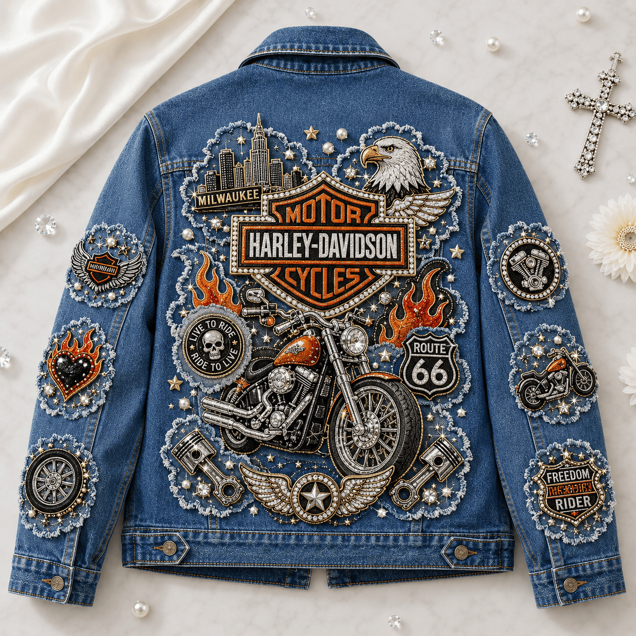 Premium HLDV Denim Jacket NPL