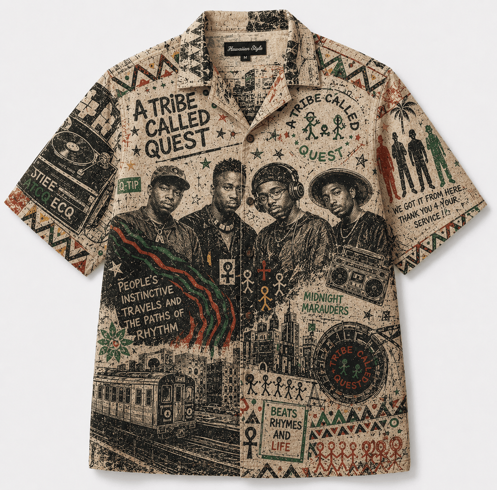 PREMIUM ATCQ HAWAIIAN SHIRT HQH