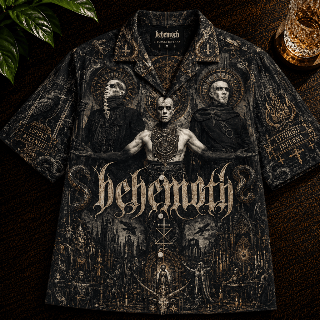 PREMIUM BHM HAWAIIAN SHIRT HQH