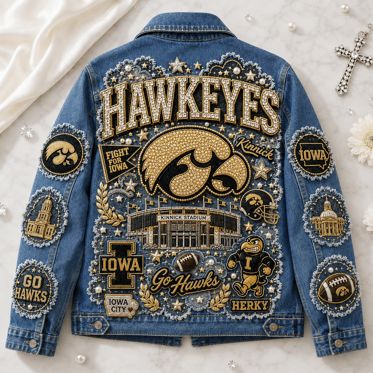 Premium IWHK Denim Jacket TTNL
