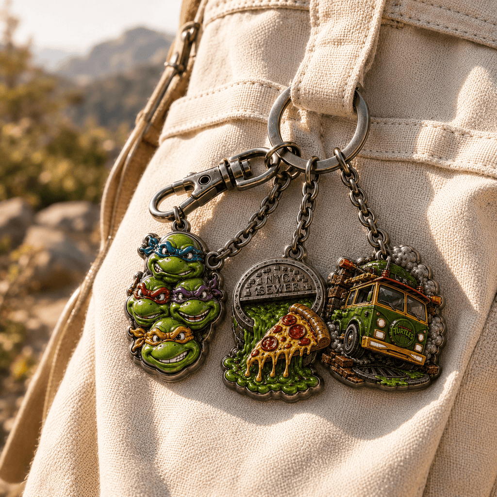 Premium TMNT Keychain TNSM