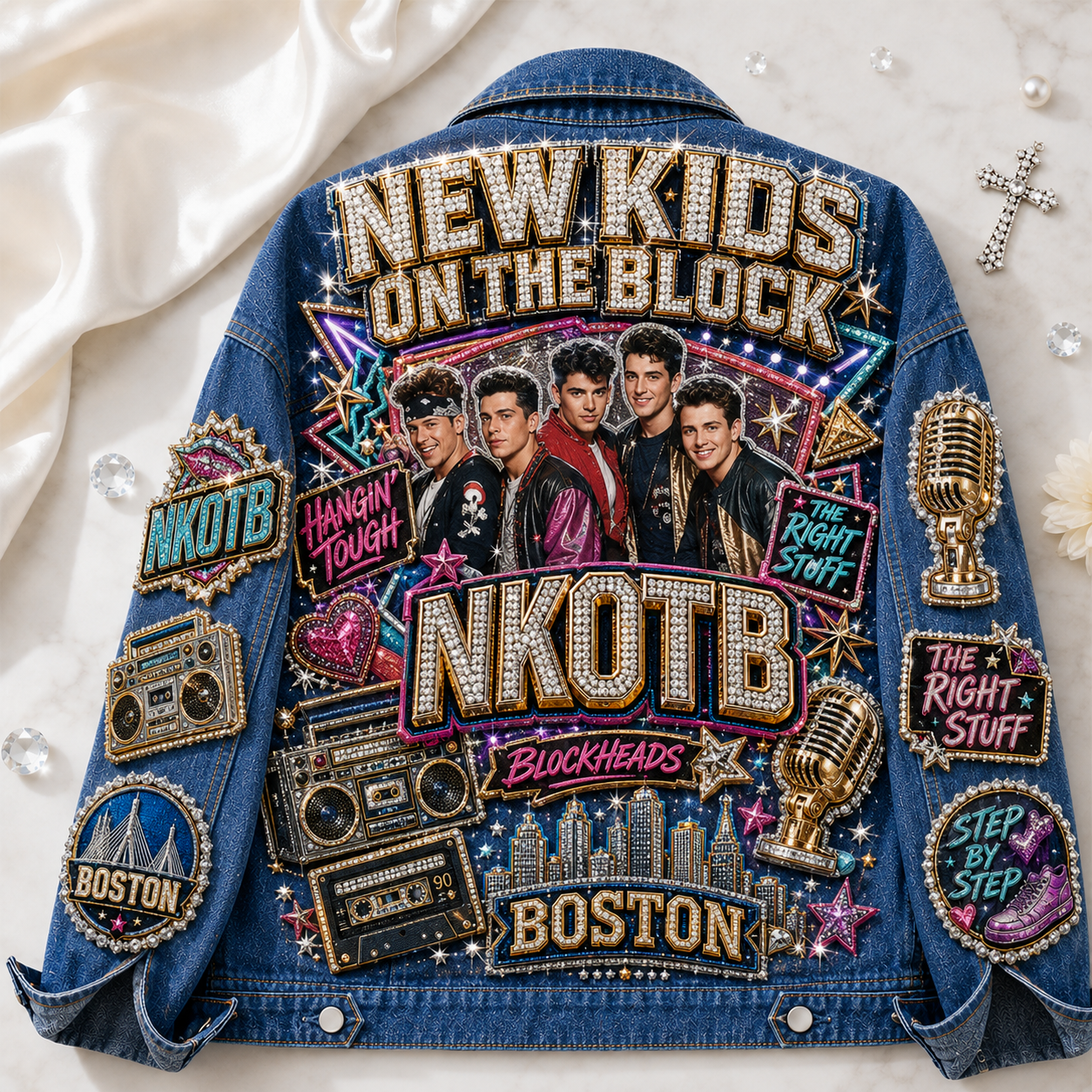 Premium NKOTB Denim Jacket LNTH
