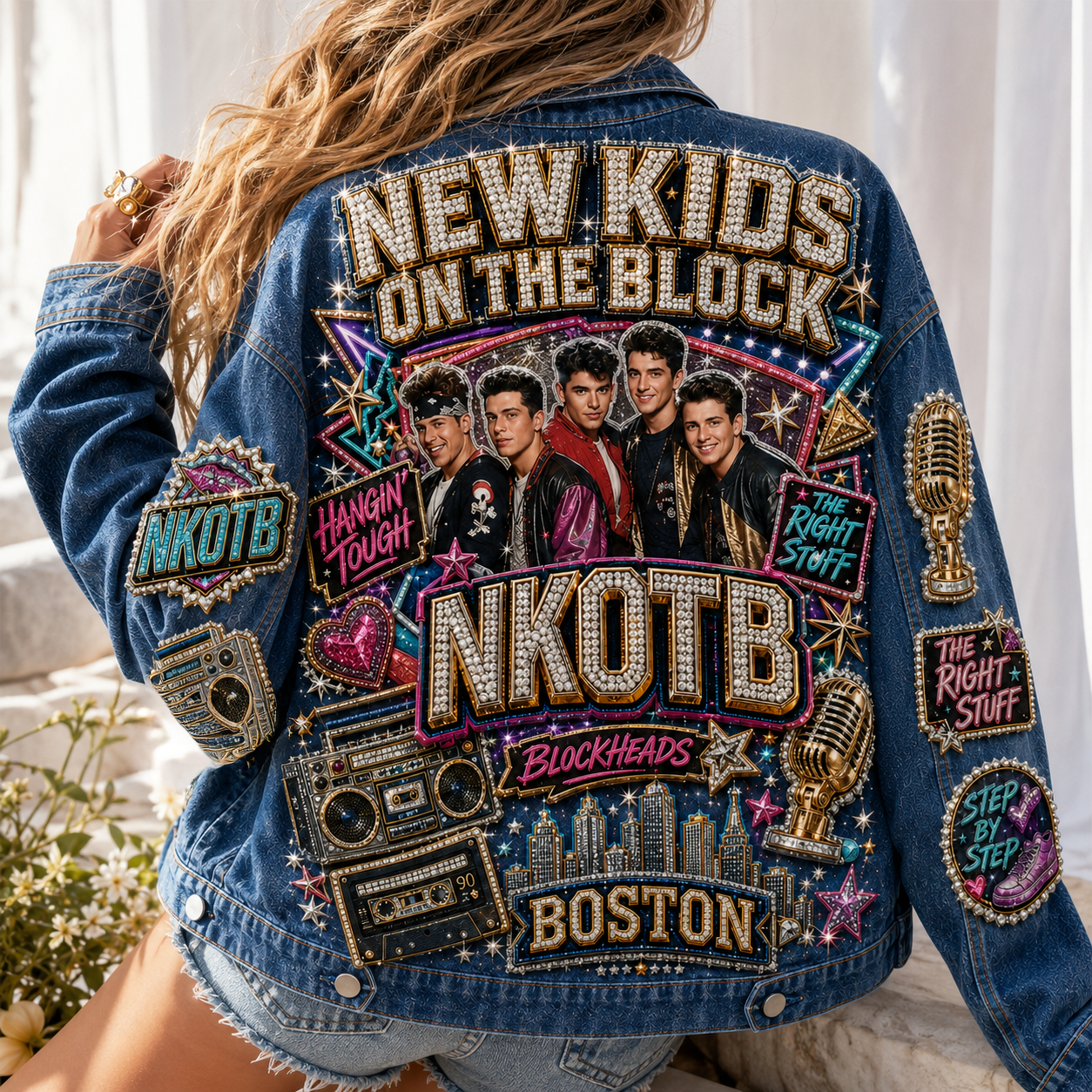 Premium NKOTB Denim Jacket LNTH