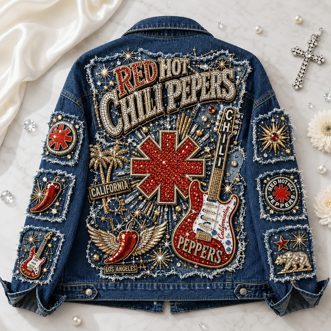 Premium RHCP Denim Jacket LNTH