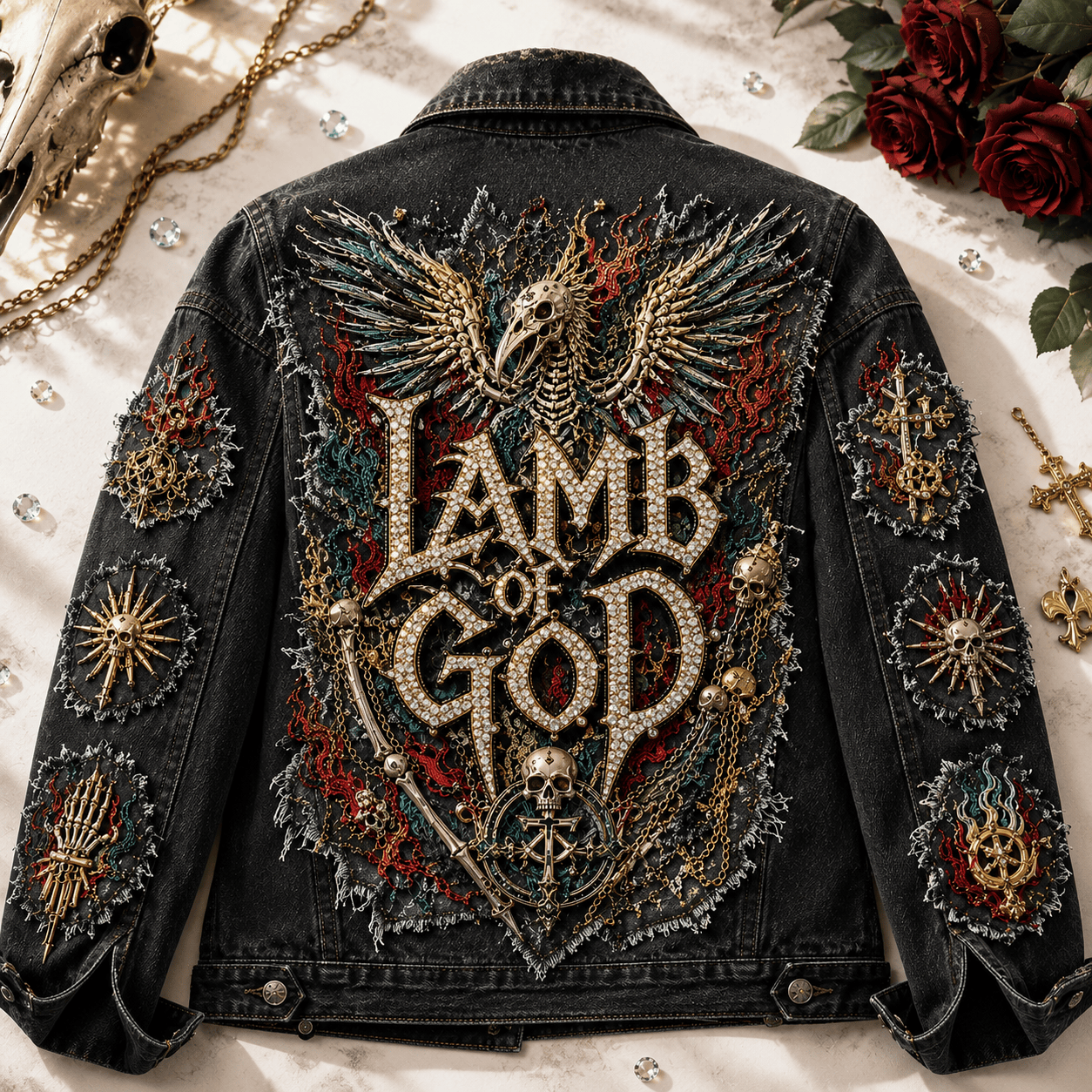 Premium LOG Denim Jacket LNTH