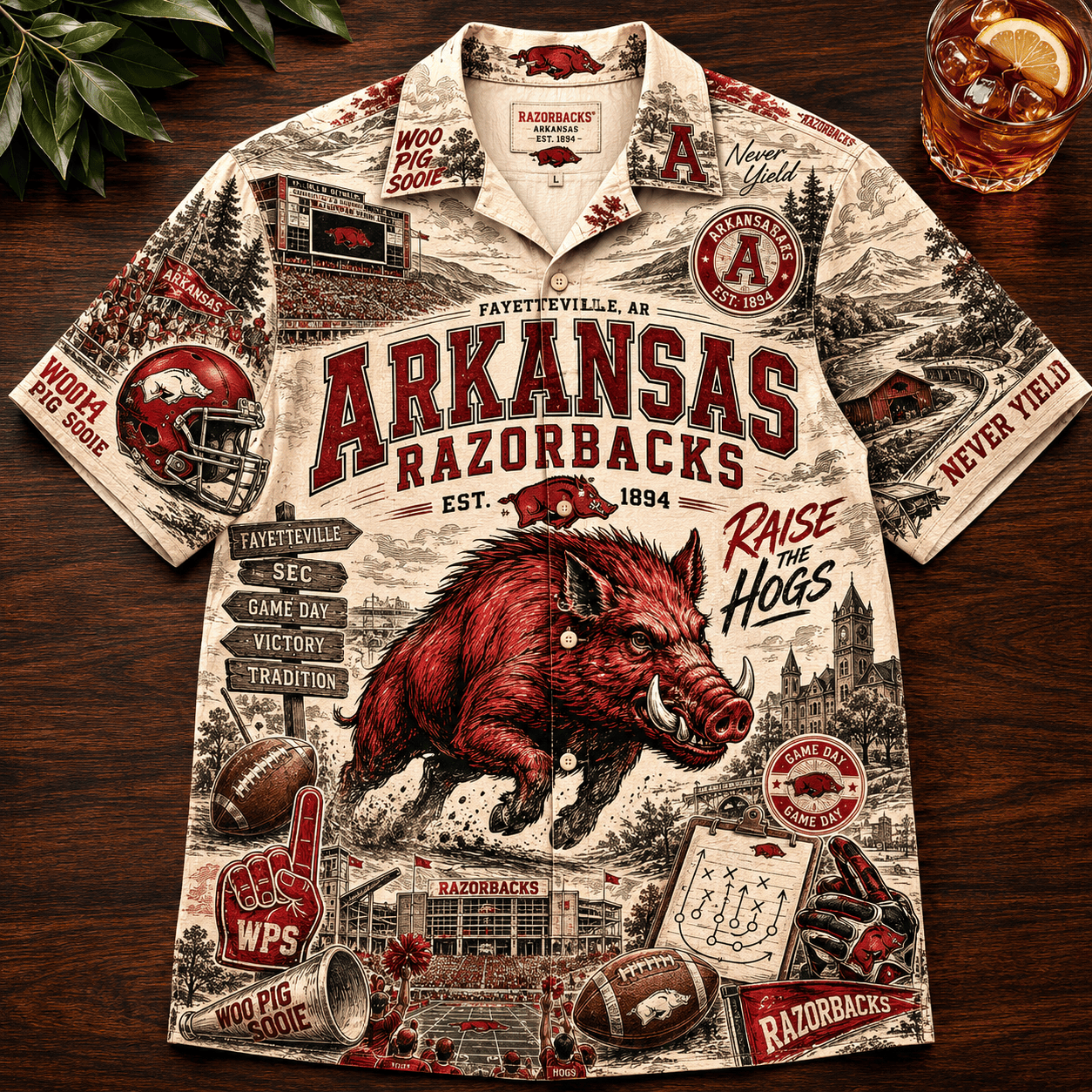 PREMIUM AKR HAWAIIAN SHIRT PDL