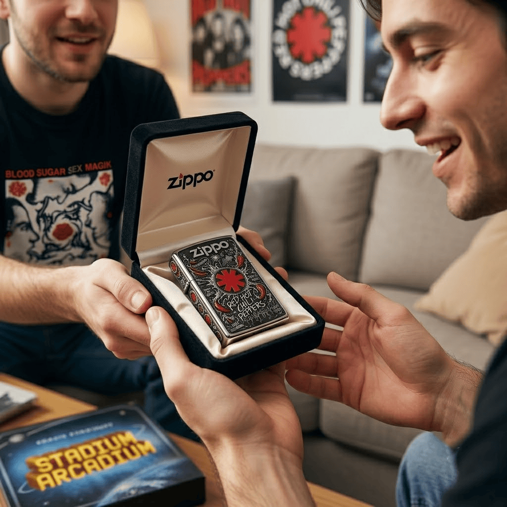 Premium RHCP Zippo Lighter TNSM