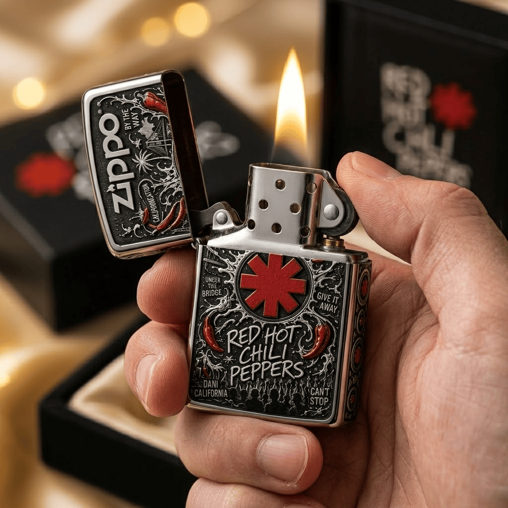 Premium RHCP Zippo Lighter TNSM