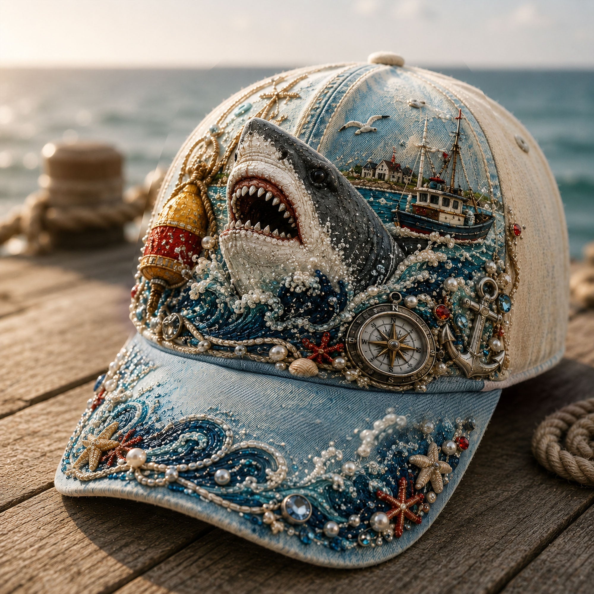 JAWS Premium Embellished Cap TNSM