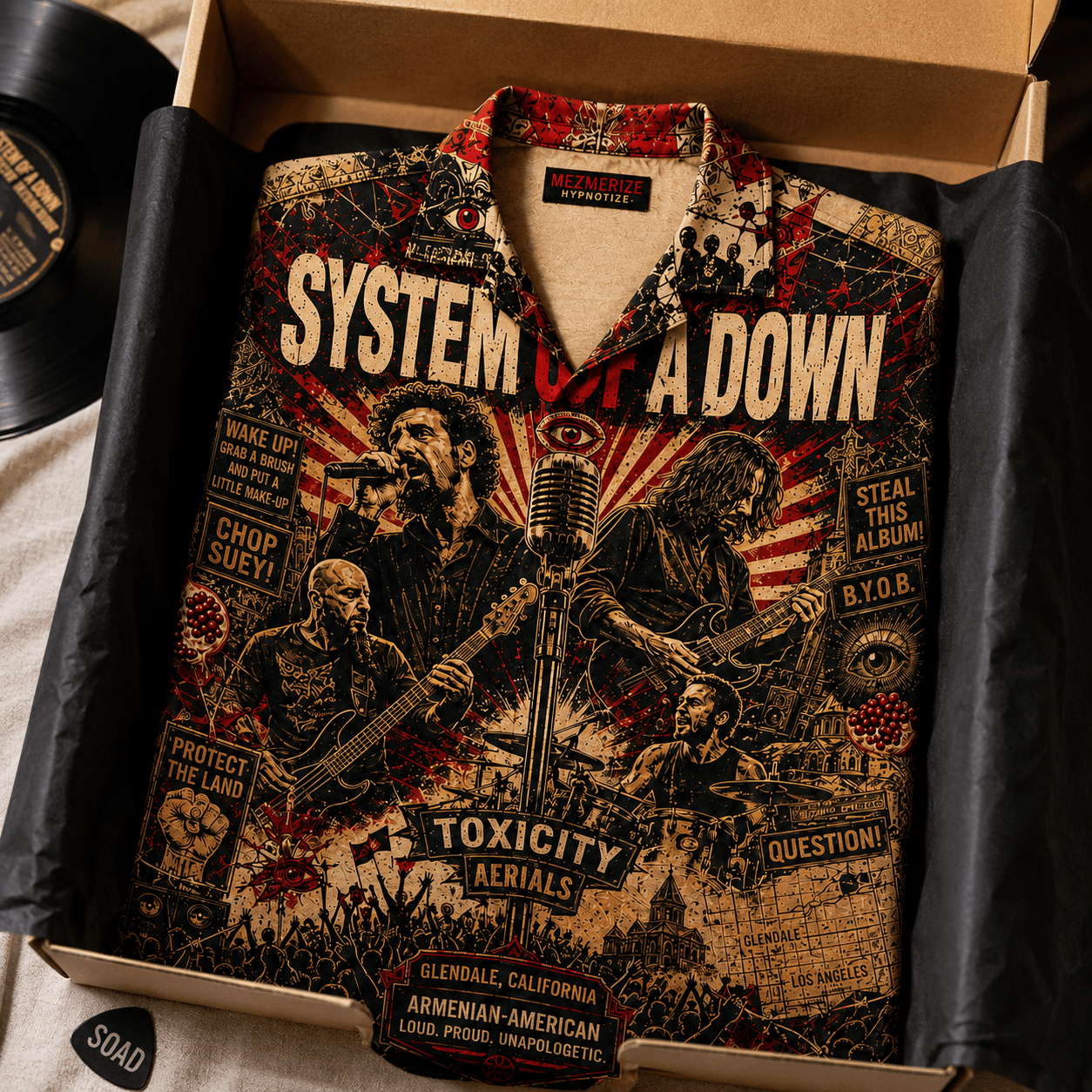 PREMIUM SOAD HAWAIIAN SHIRT NTNA