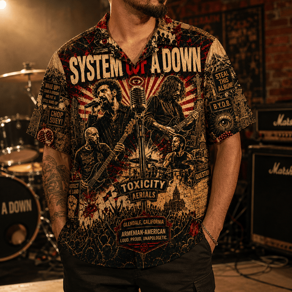 PREMIUM SOAD HAWAIIAN SHIRT NTNA