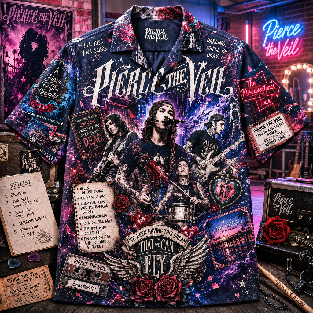 PREMIUM PTV HAWAIIAN SHIRT NTNA