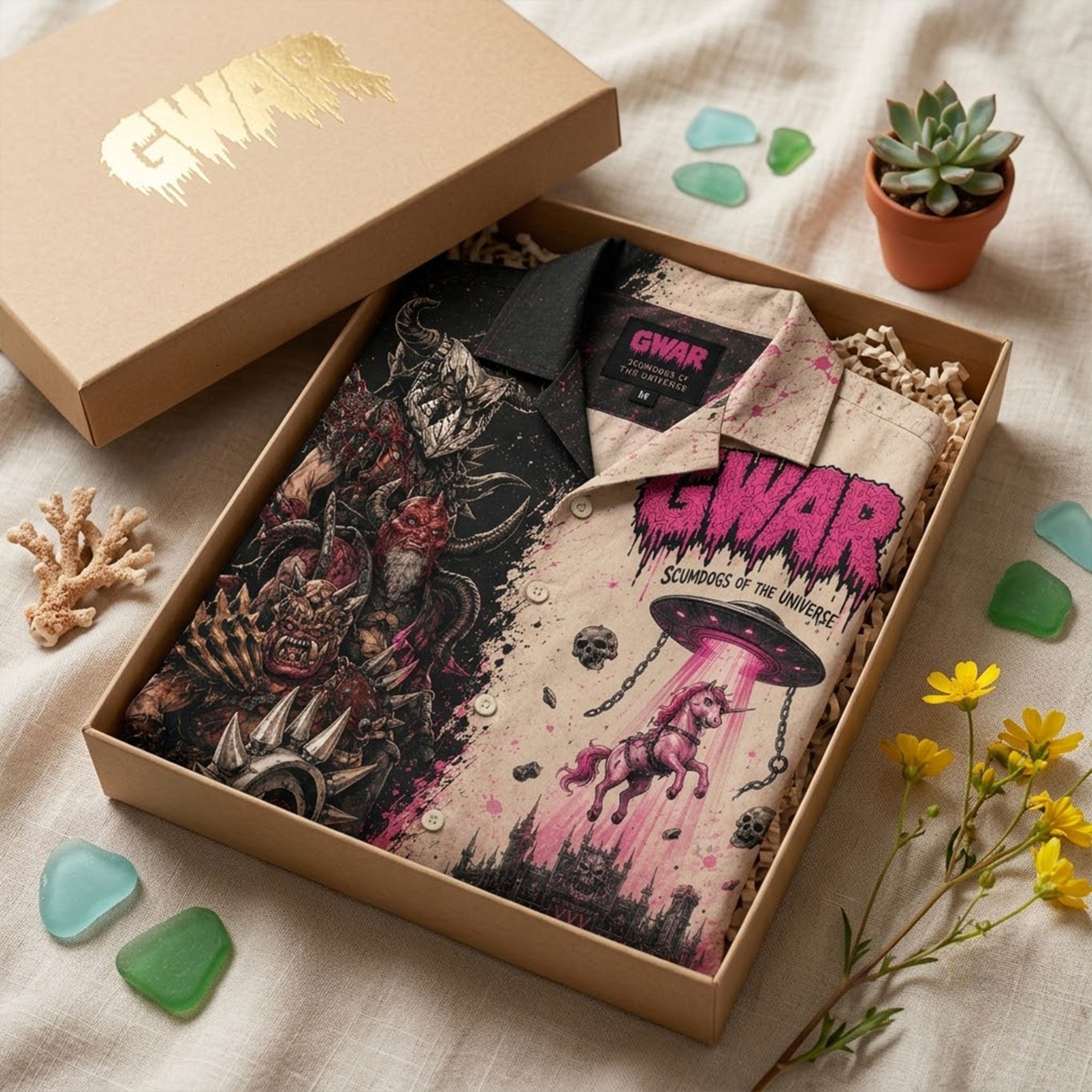 PREMIUM GWAR HAWAIIAN SHIRT HQH