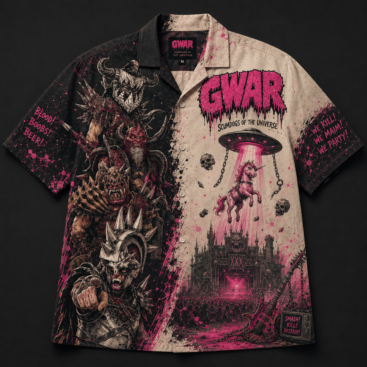 PREMIUM GWAR HAWAIIAN SHIRT HQH