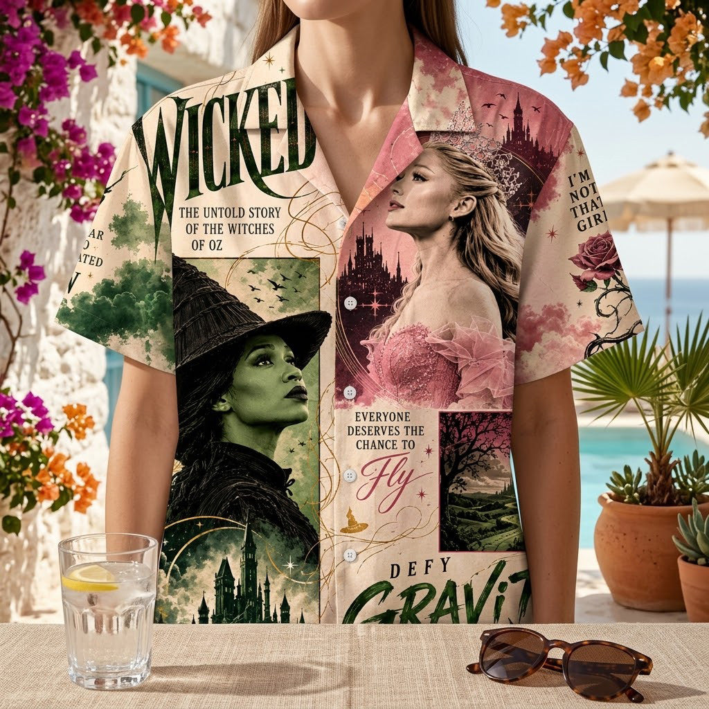 PREMIUM WCKD HAWAIIAN SHIRT HQH