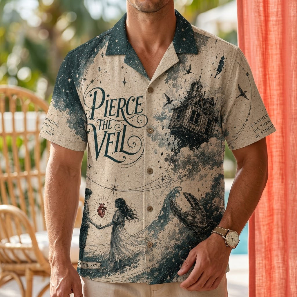 PREMIUM PTV HAWAIIAN SHIRT HQH