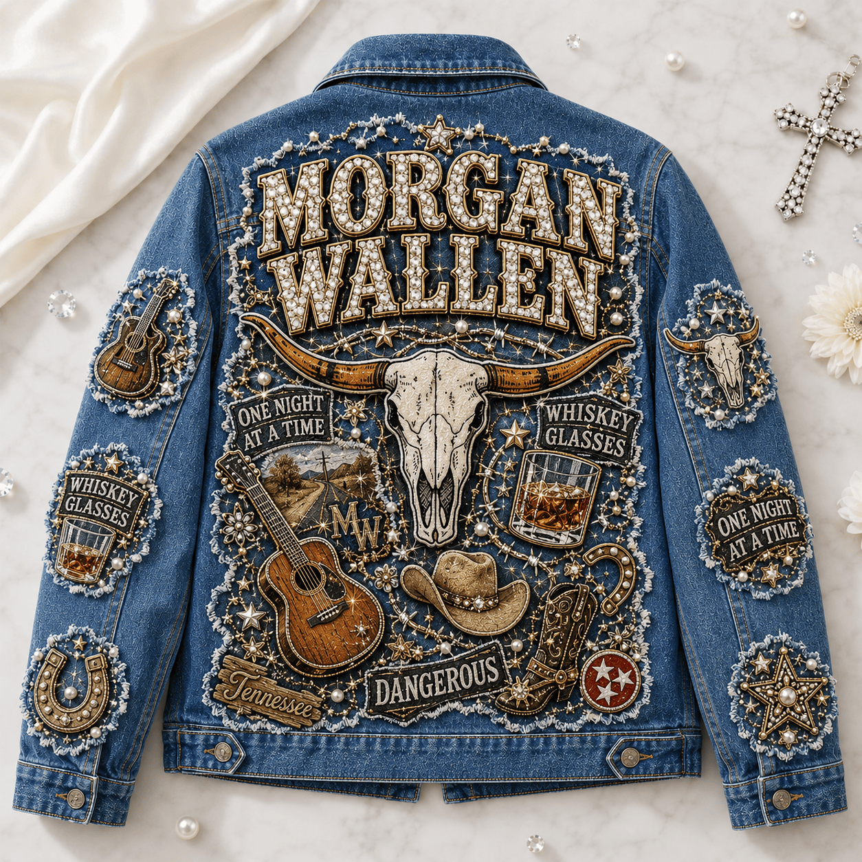 Premium MGWL Denim Jacket TTNL