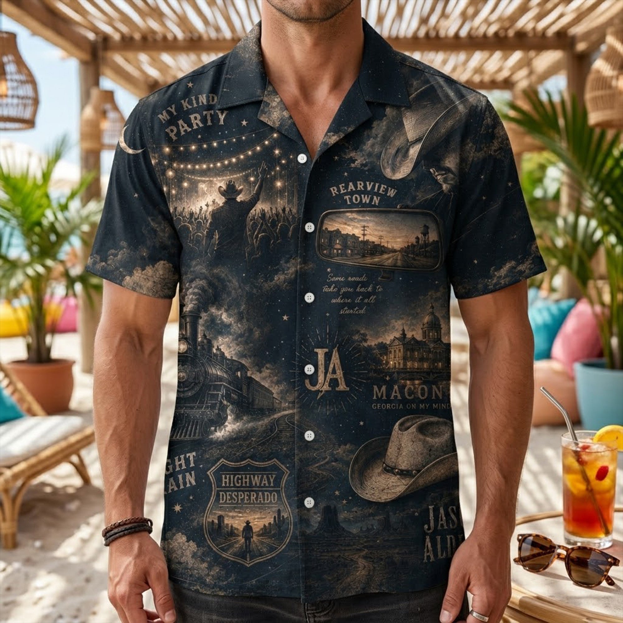 PREMIUM JSA HAWAIIAN SHIRT HQH