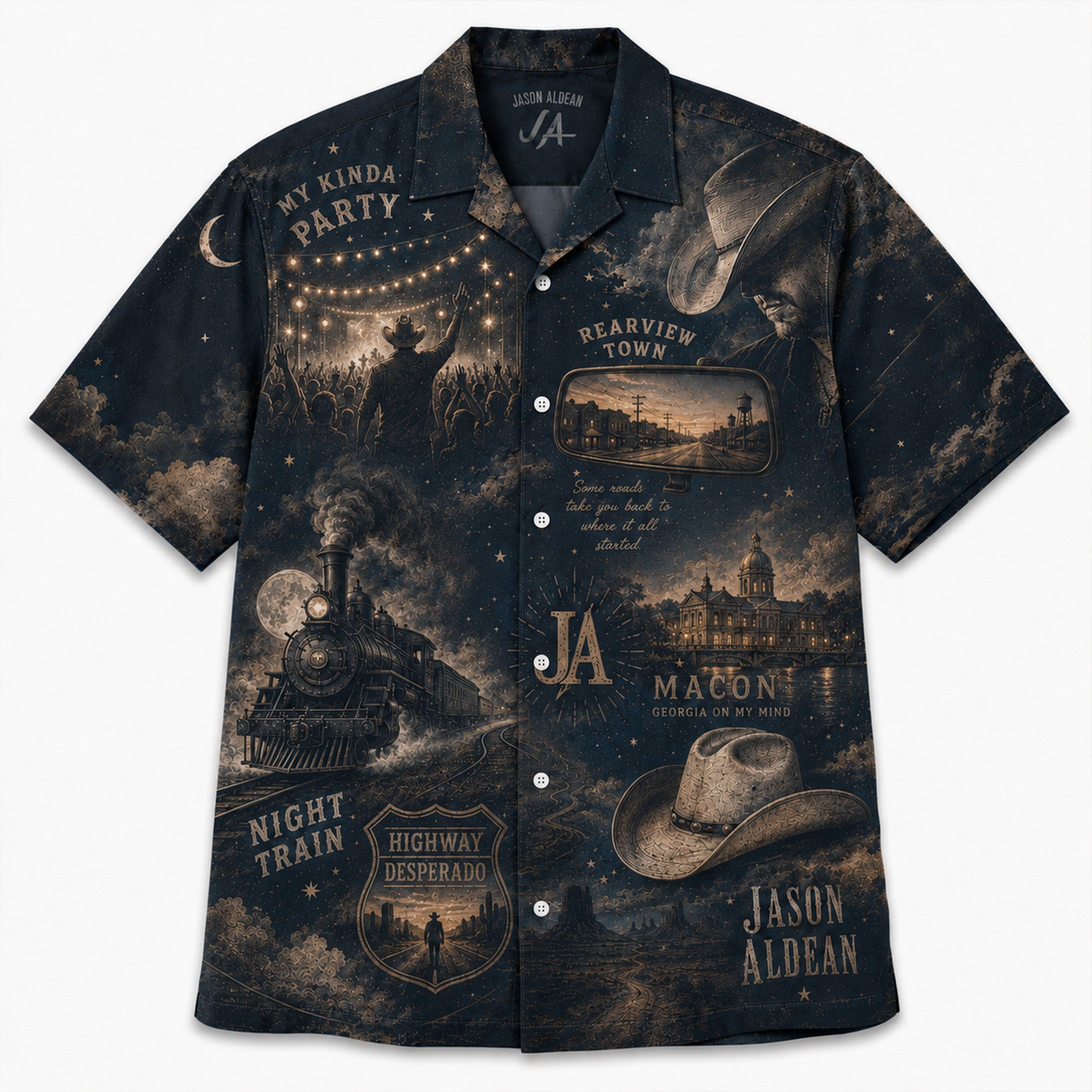 PREMIUM JSA HAWAIIAN SHIRT HQH