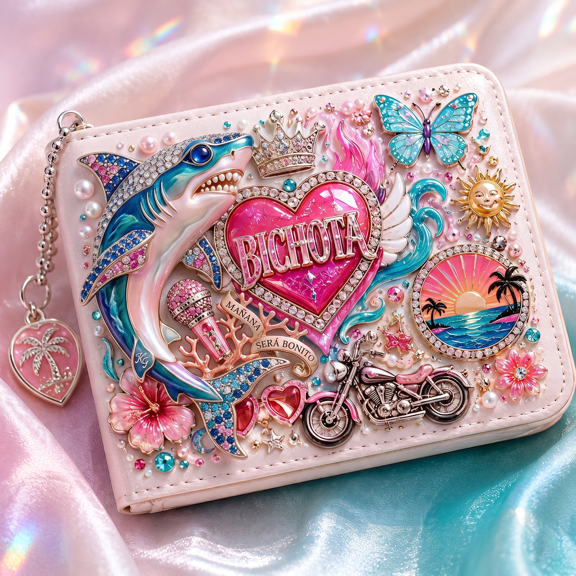 Premium KRG Handmade 3D Collage Wallet HTTT