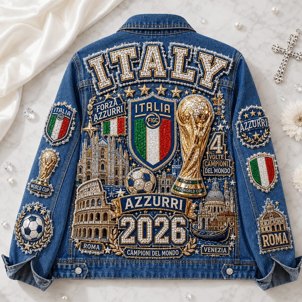Premium FIGC Denim Jacket PTKL