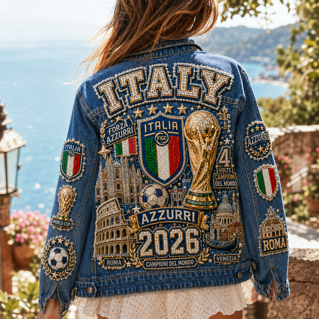Premium FIGC Denim Jacket PTKL