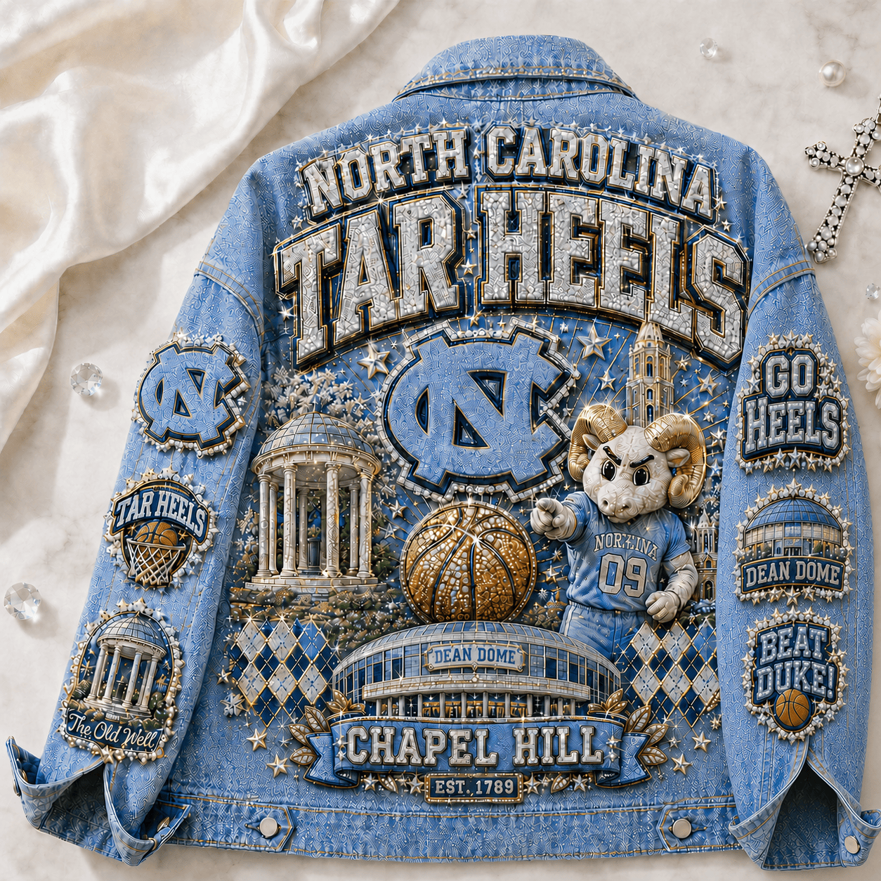 Premium UNC Denim Jacket PTKL