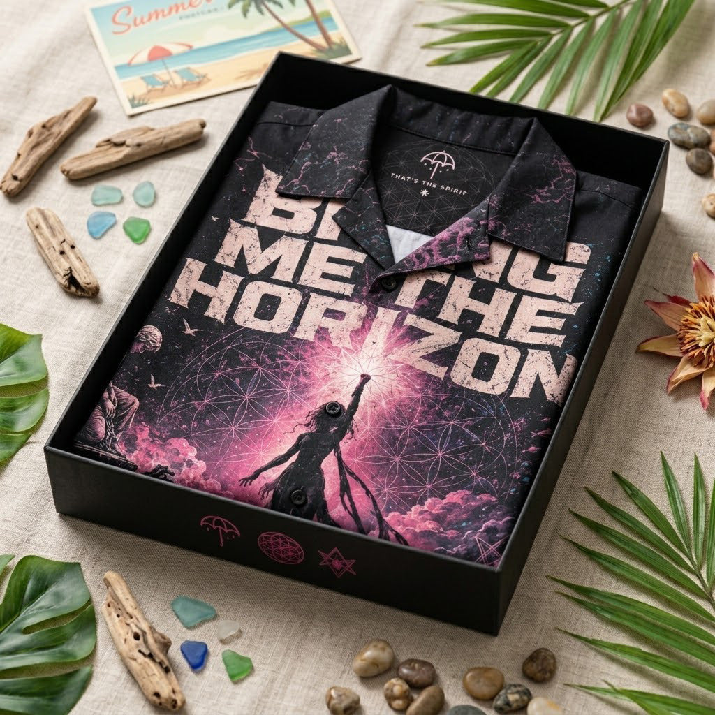 PREMIUM BMTH HAWAIIAN SHIRT HQH