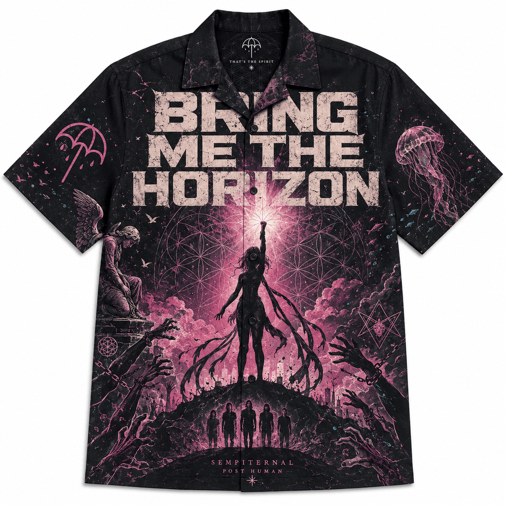 PREMIUM BMTH HAWAIIAN SHIRT HQH