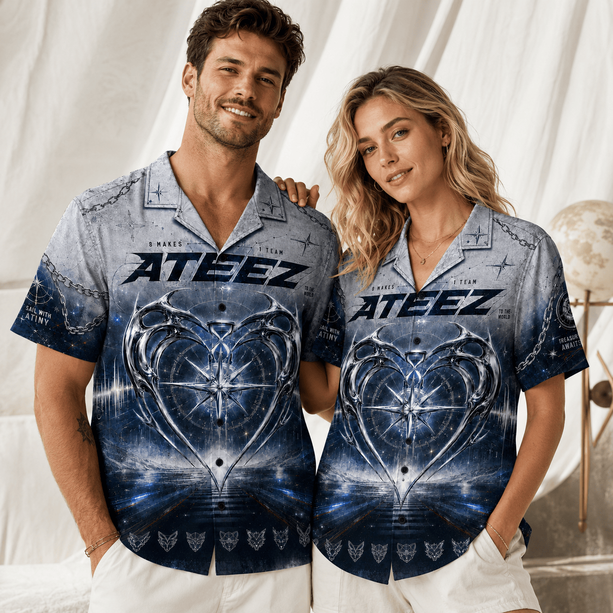 PREMIUM ATZ HAWAIIAN SHIRT NTNA