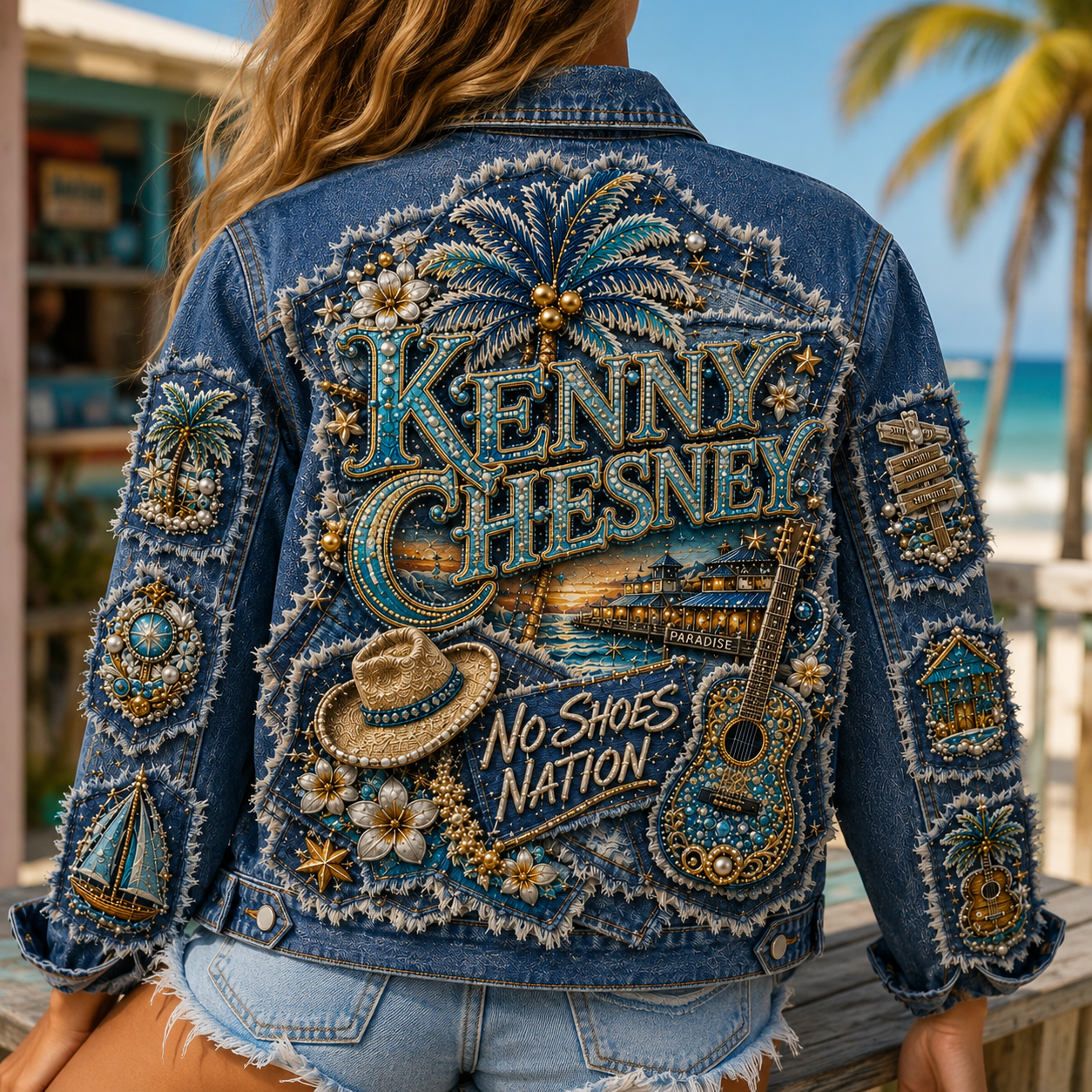 Premium KNCN Denim Jacket NPL