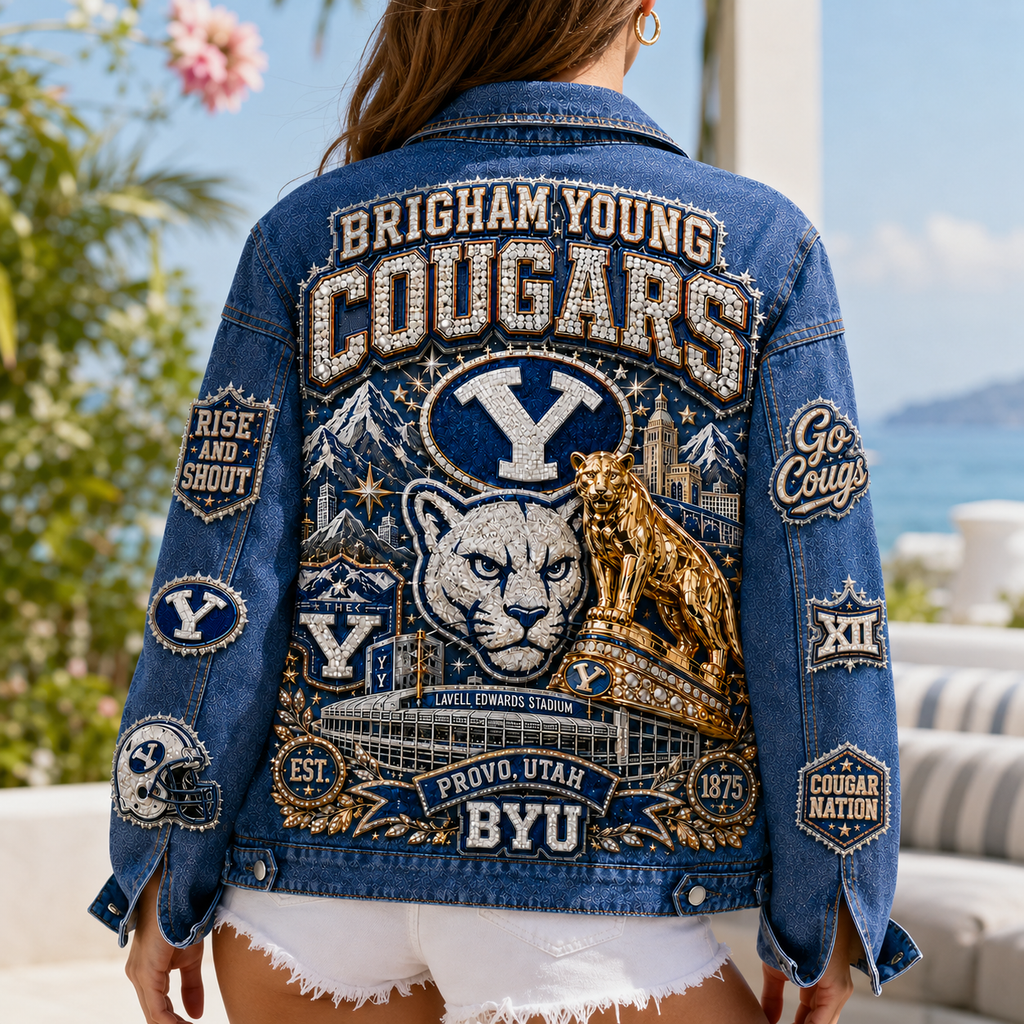 Premium BYU Denim Jacket PTKL
