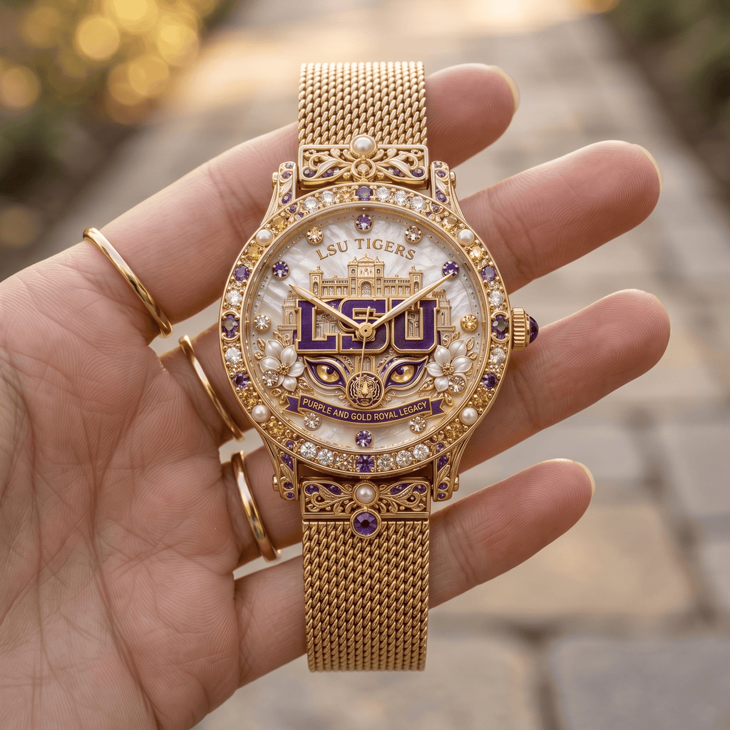 LSU Stainless Steel Watch HTTT