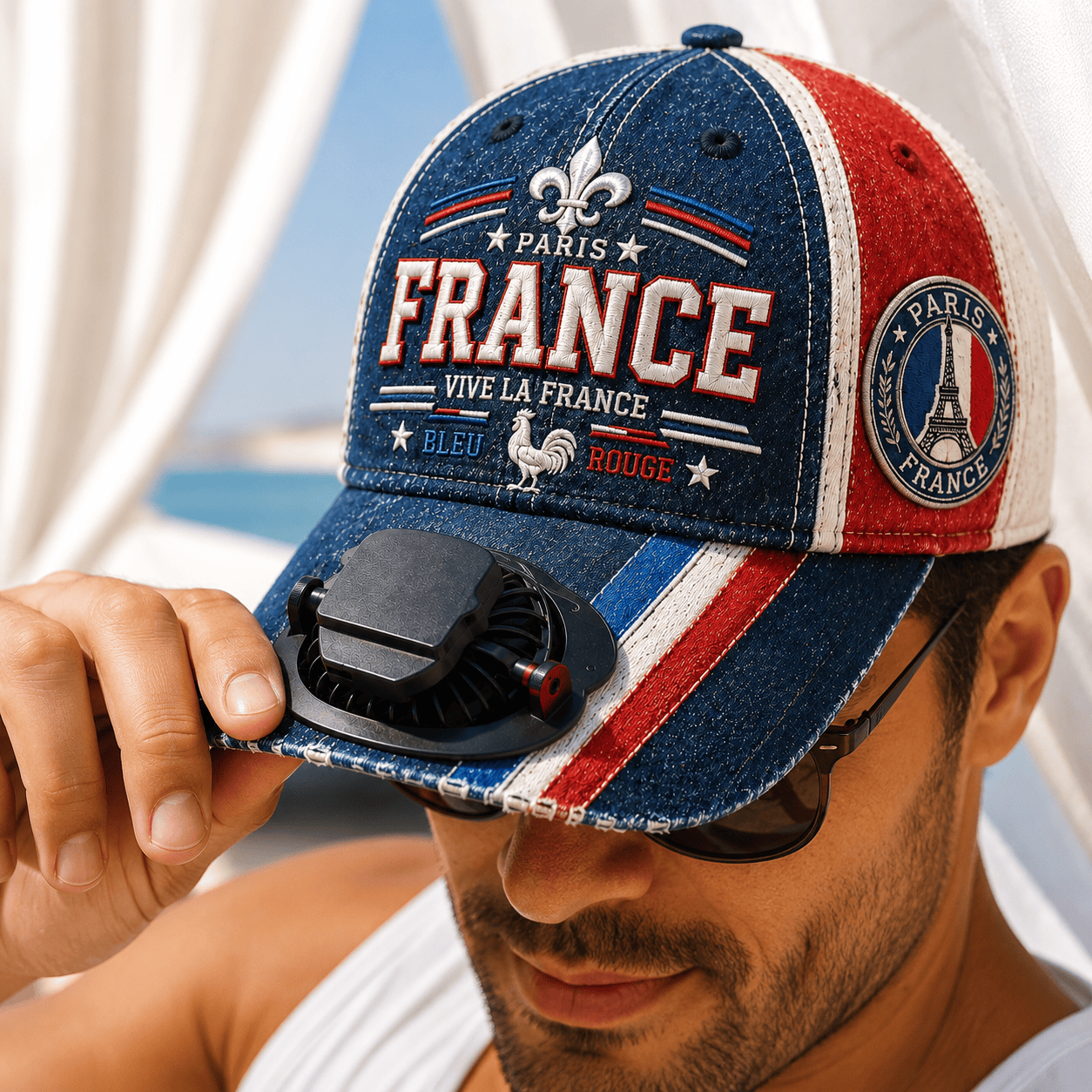 FRFC Premium Rechargeable Fan Cap LNTH