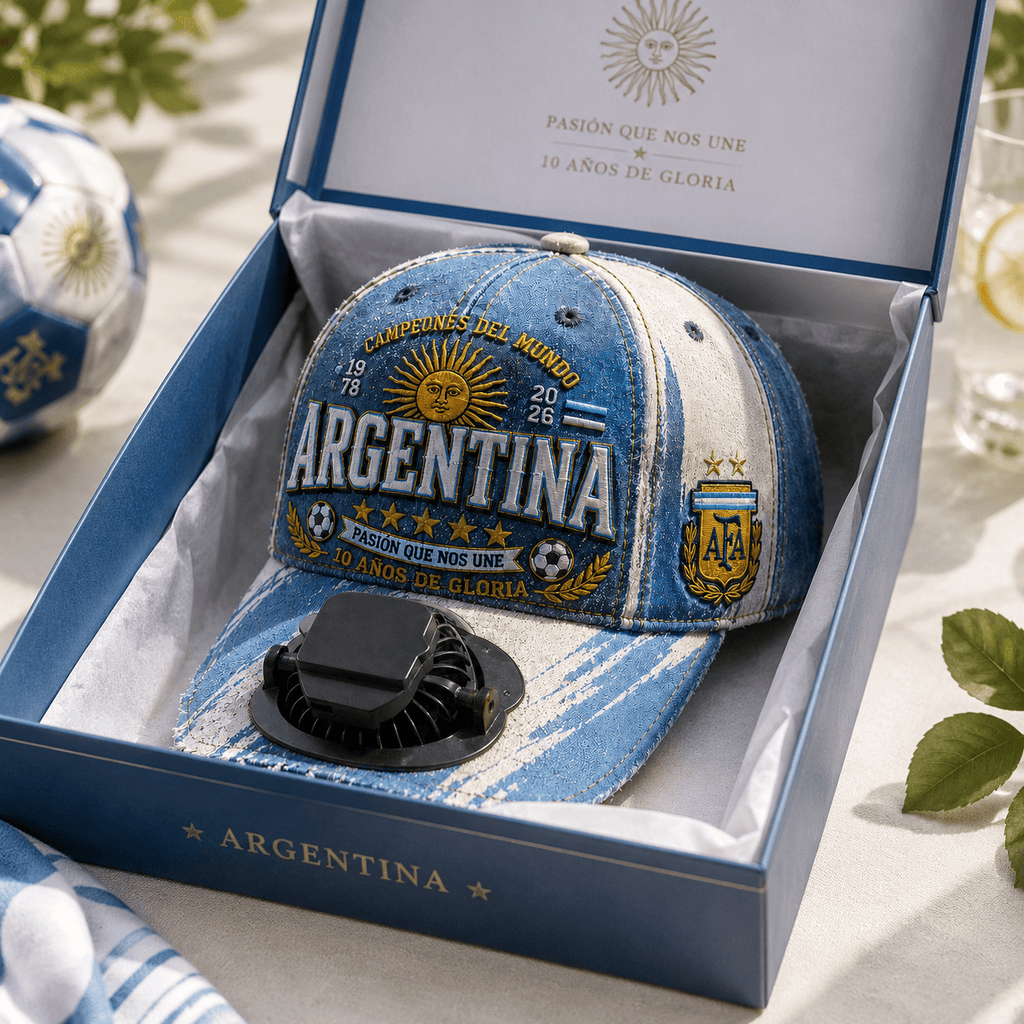 AGTN Premium Rechargeable Fan Cap LNTH