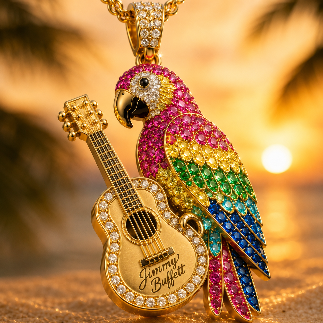 JBT Solid Gold Chain with Diamond Pendant TMH