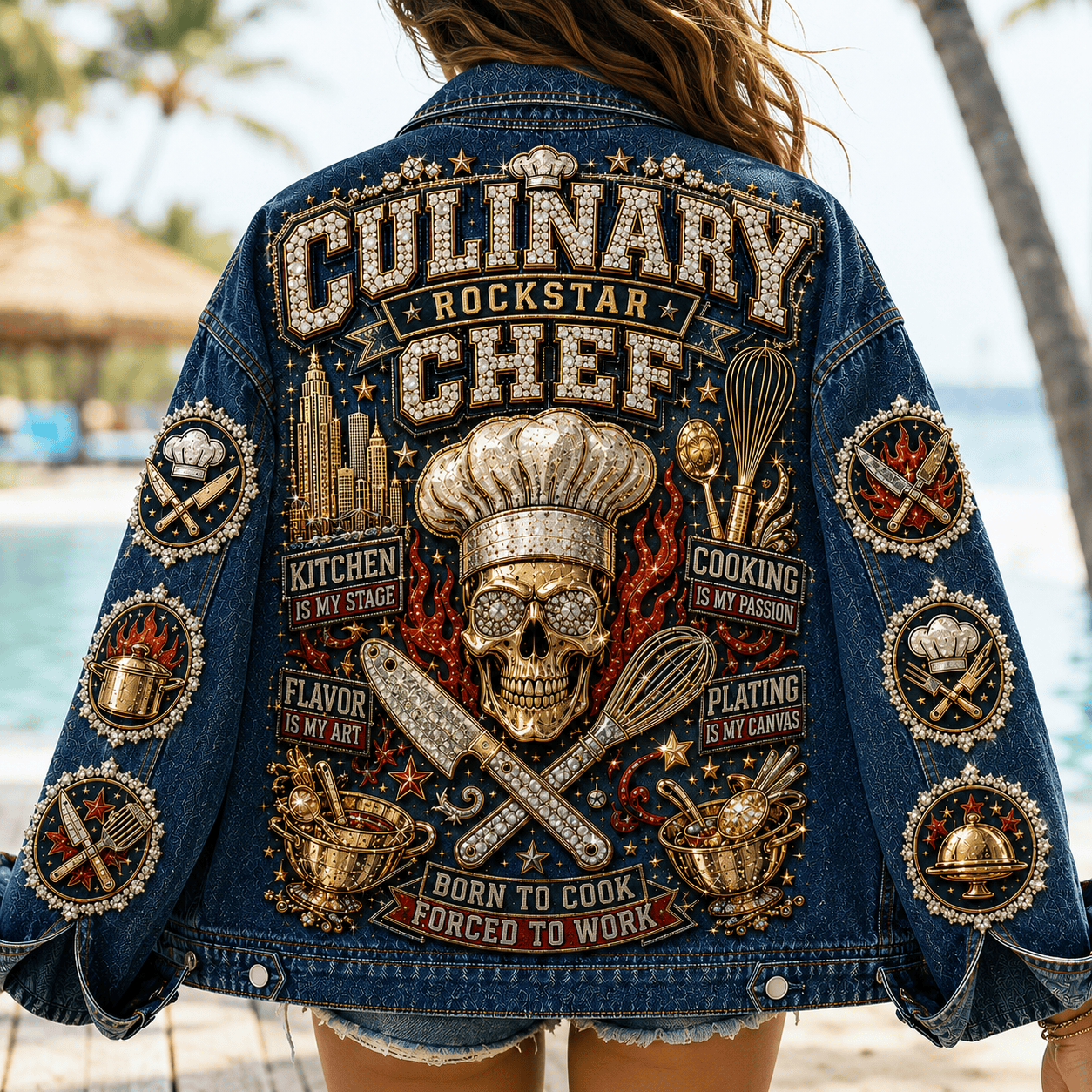 Premium CHEF Denim Jacket PTKL