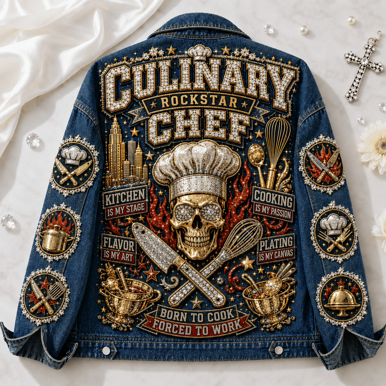 Premium CHEF Denim Jacket PTKL