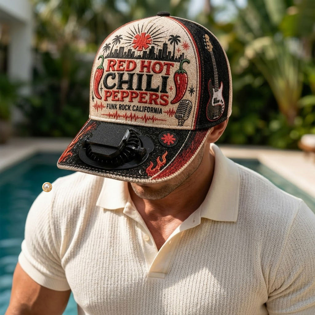 RHCP Premium Rechargeable Fan Cap HQH