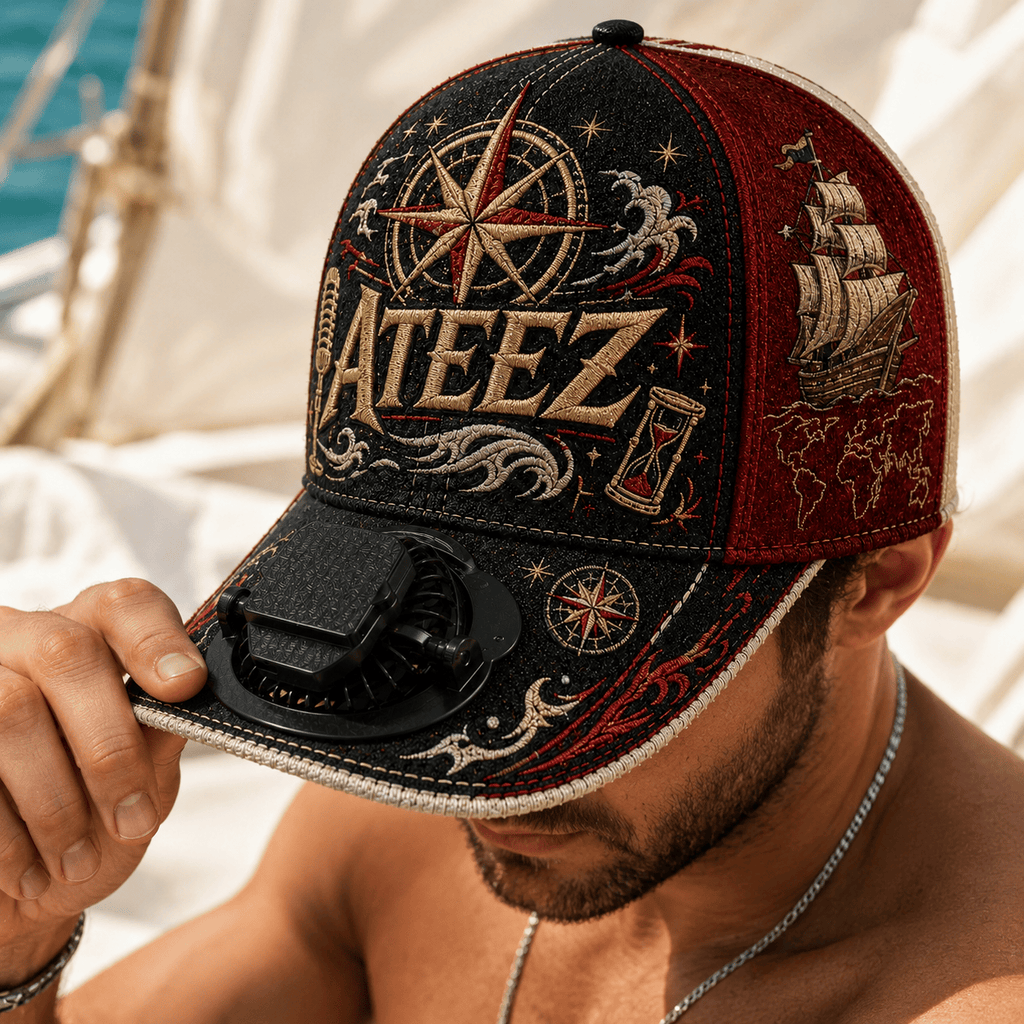 ATZ Premium Rechargeable Fan Cap HQH