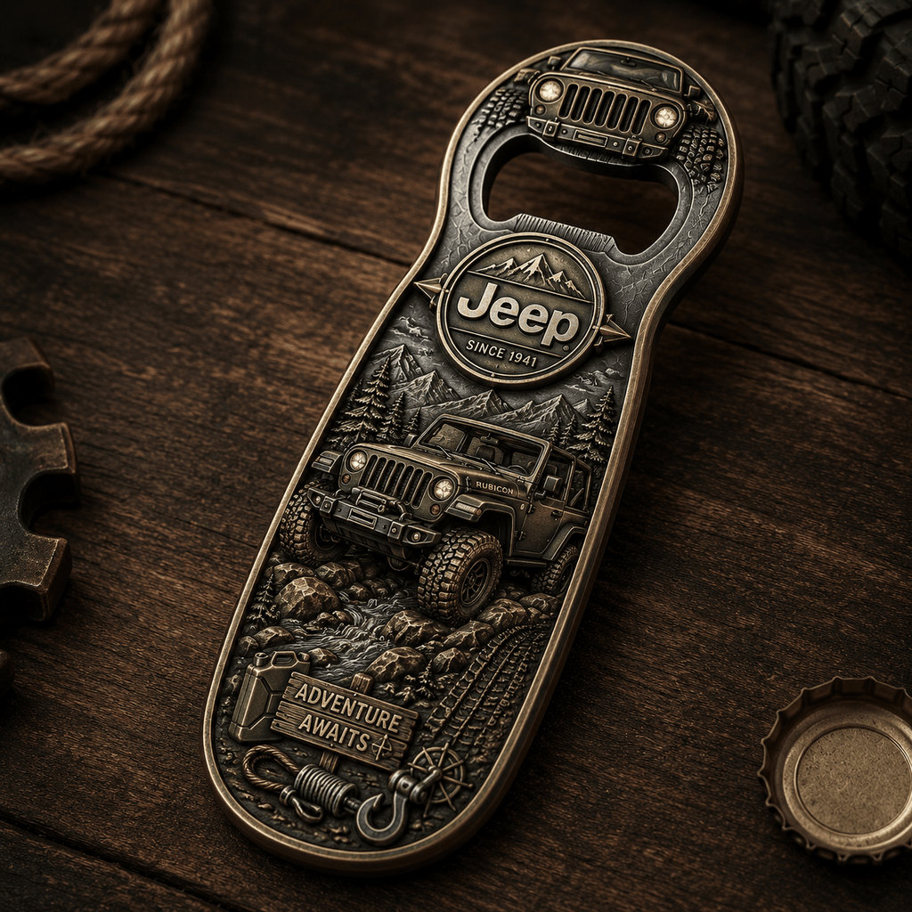 Premium JEP Beer Glass & Bottle Opener TNSM