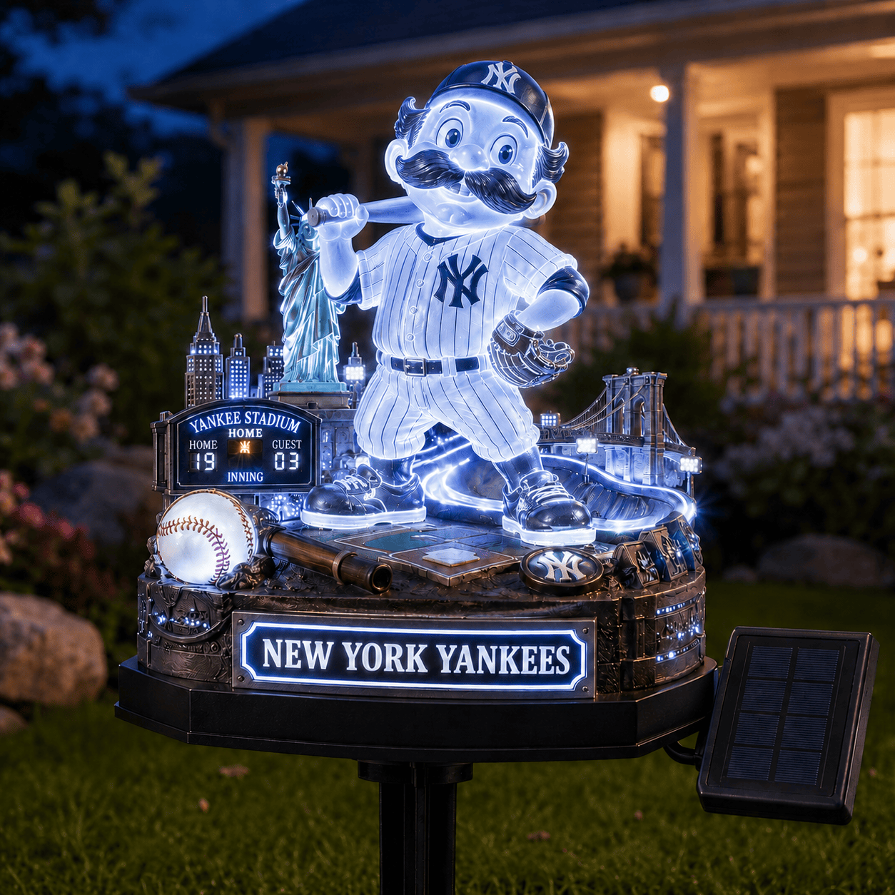 Premium NYY Solar Garden Light HQH