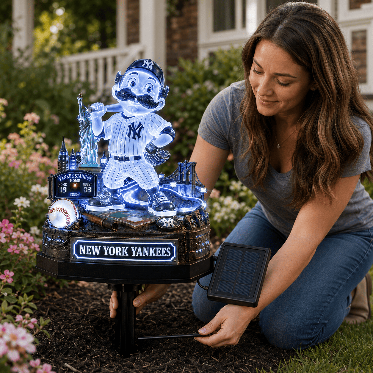 Premium NYY Solar Garden Light HQH