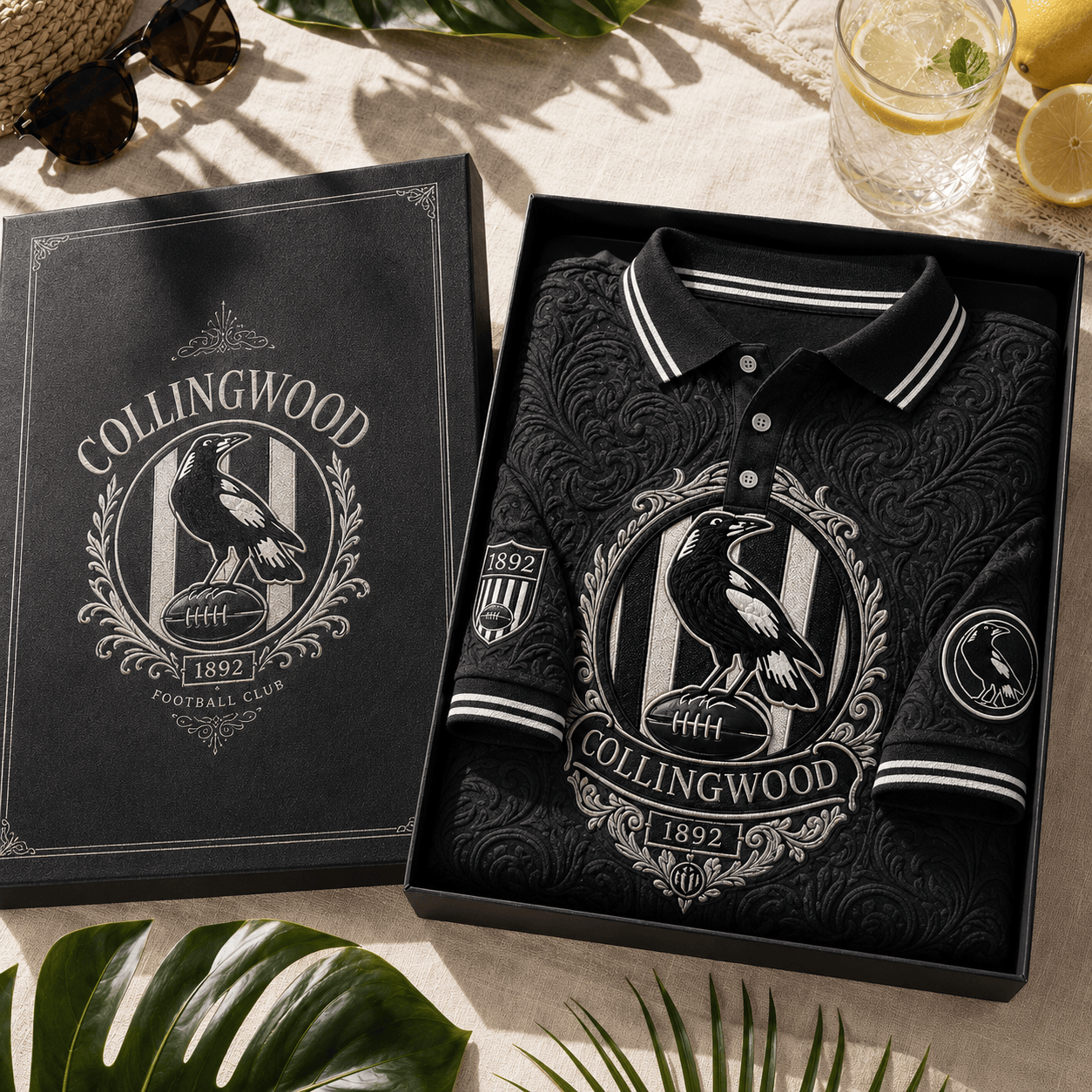 PREMIUM CMW EMBOSS POLO SHIRT HQH