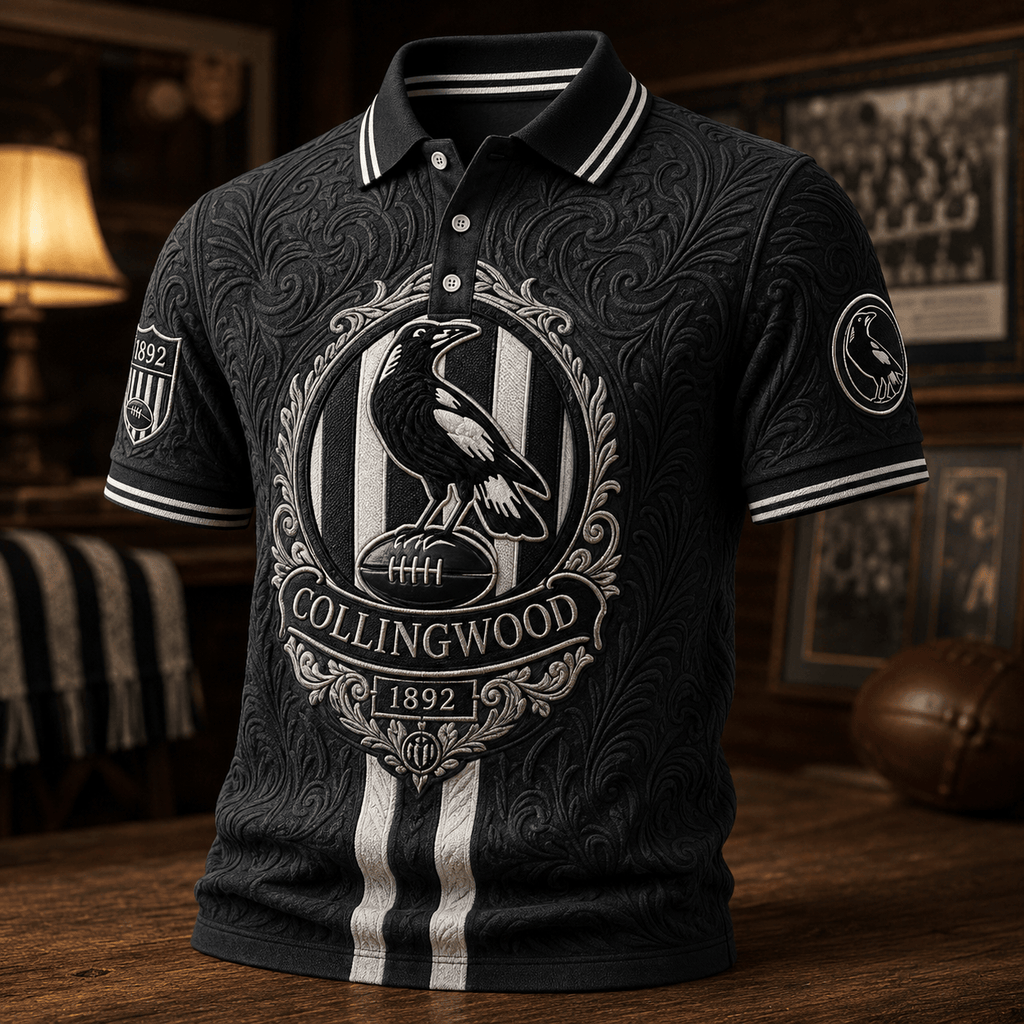 PREMIUM CMW EMBOSS POLO SHIRT HQH