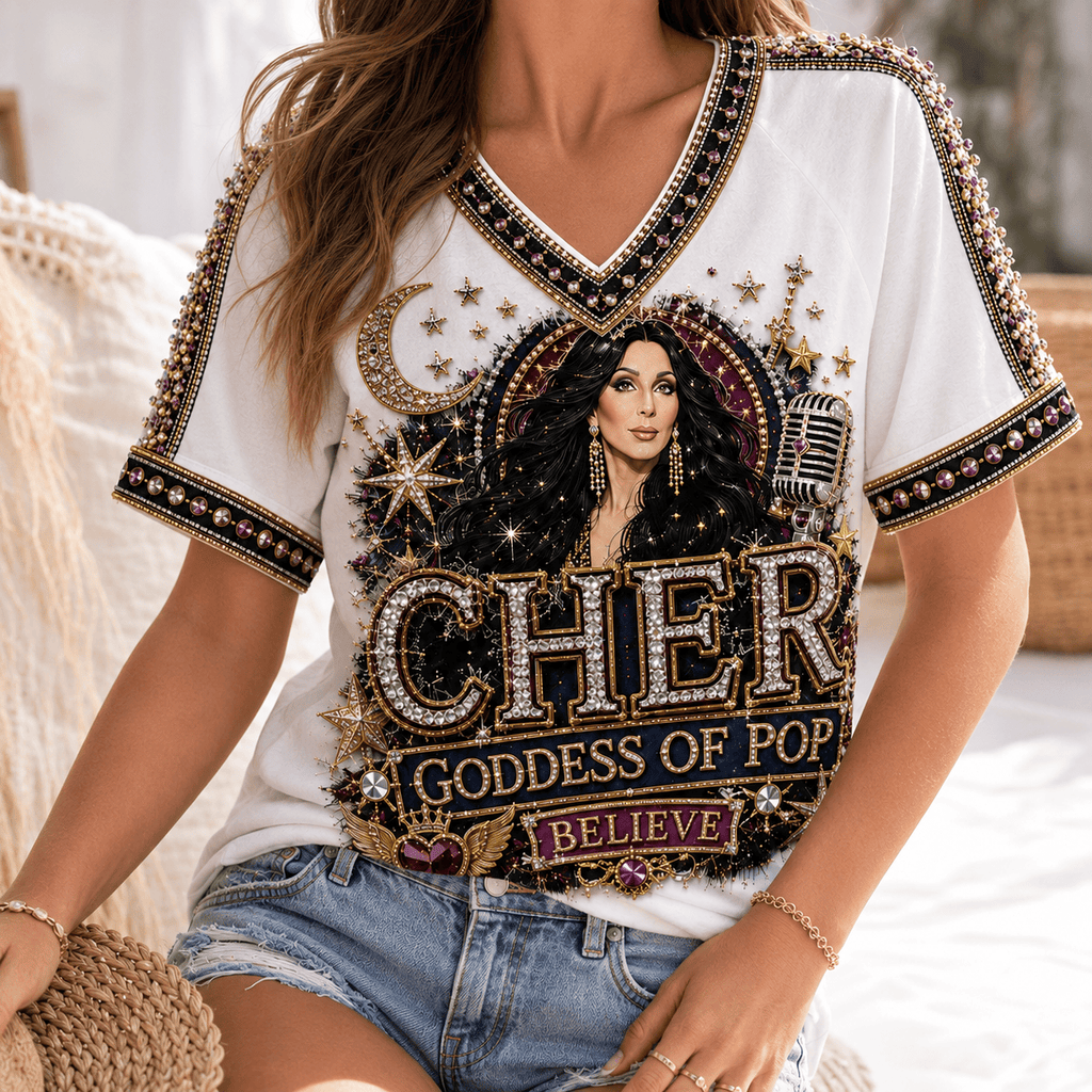 Premium CHER V-neck Shirt PTKL
