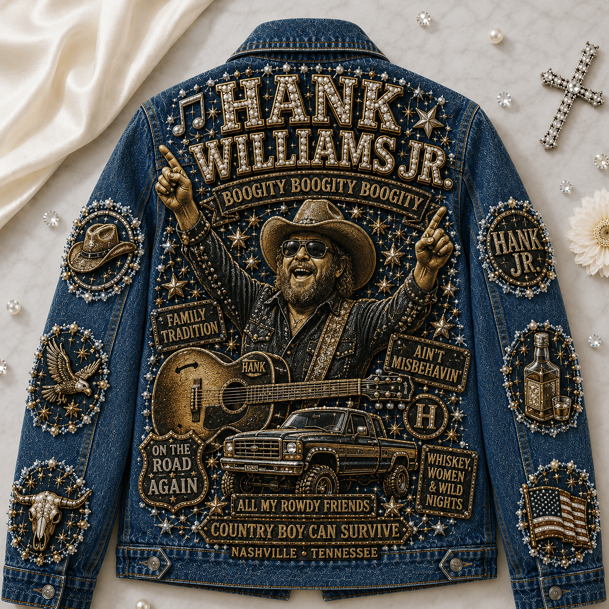 Premium HWLJ Denim Jacket TTNL