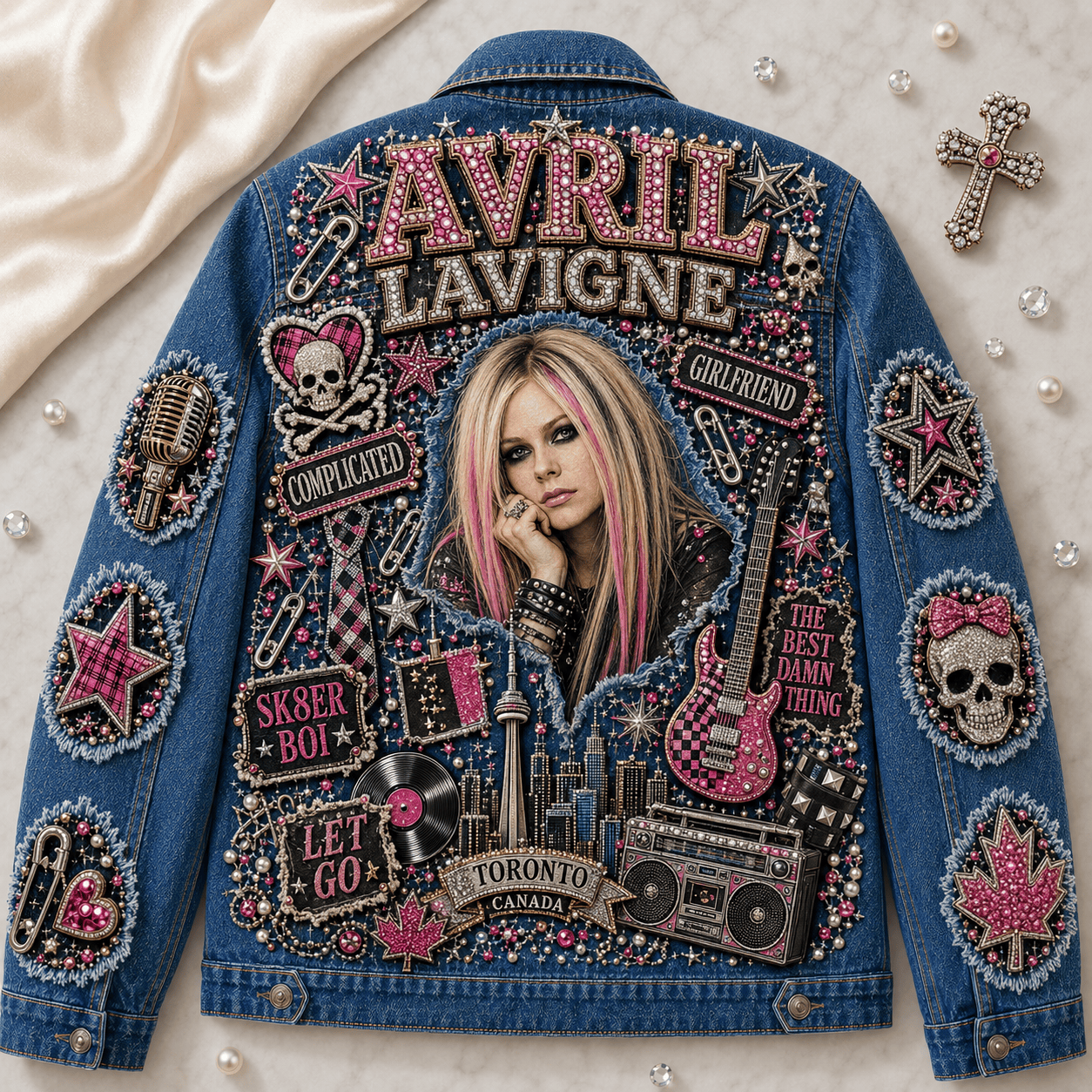 Premium AVLV Denim Jacket TTNL