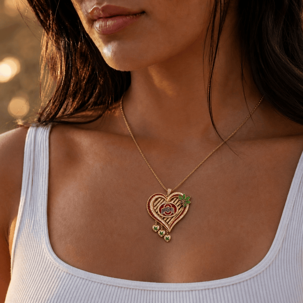OSB Solid Gold Chain with Diamond Pendant TTTT