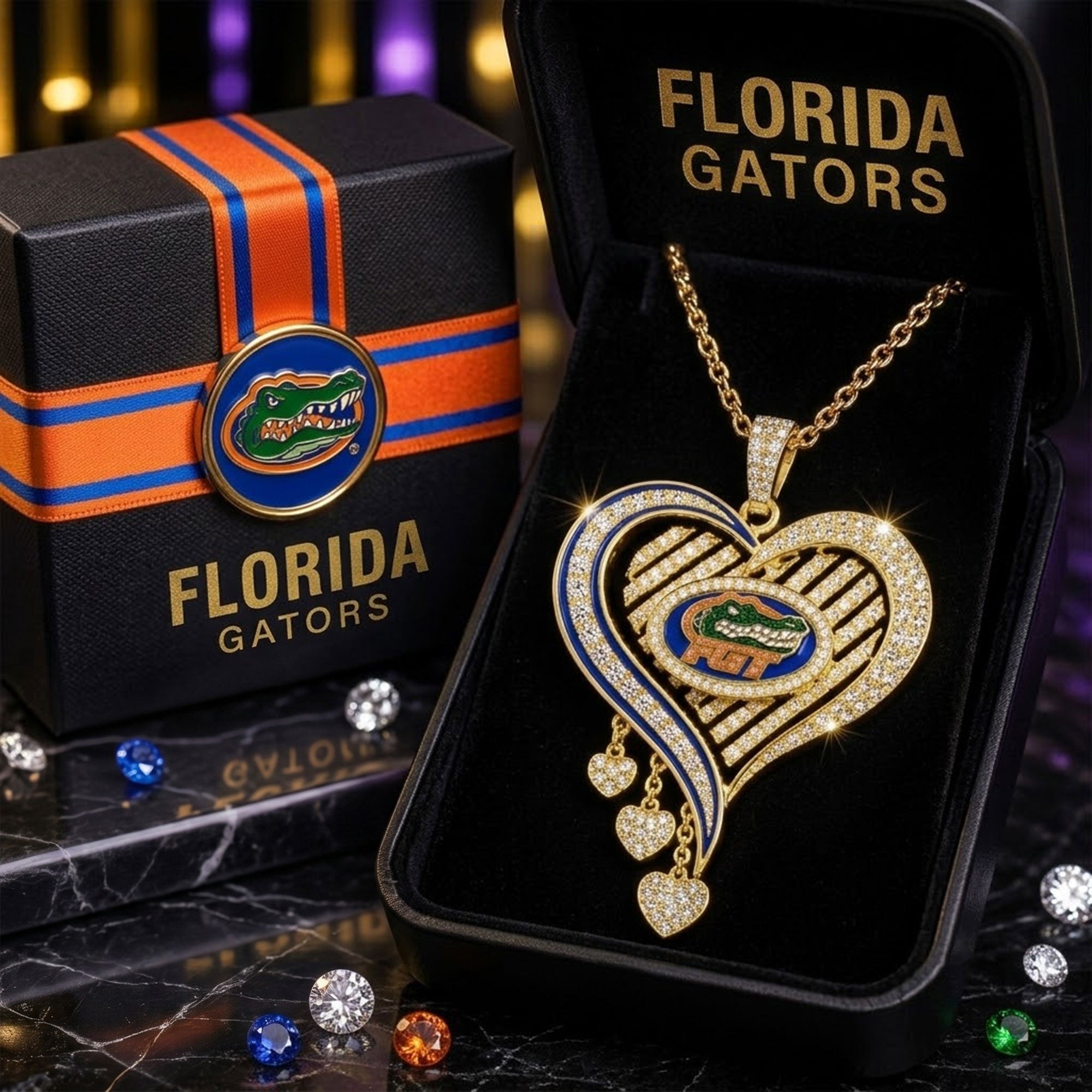 FGT Solid Gold Chain with Diamond Pendant TTTT
